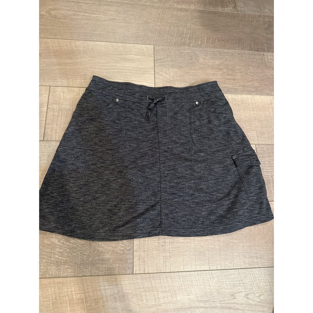 Kühl Womens Stretchy Gray Skort With Built-In Shorts & Pockets Size M